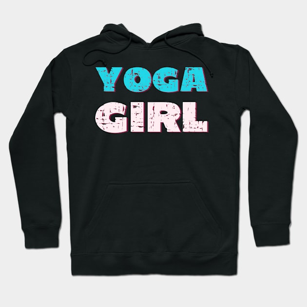 Yoga girl Hoodie by Red Yoga